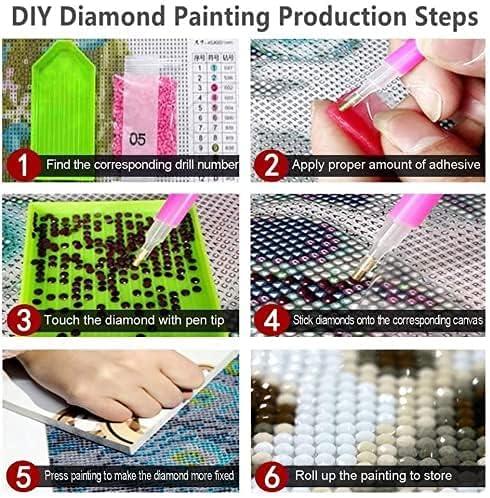 FILASLFT Diamond Painting,Paint by Diamonds for Adults, Diamond Art with  Accessories & Tools,Wall Decoration Crafts,Relaxation and Home Wall Decor  12