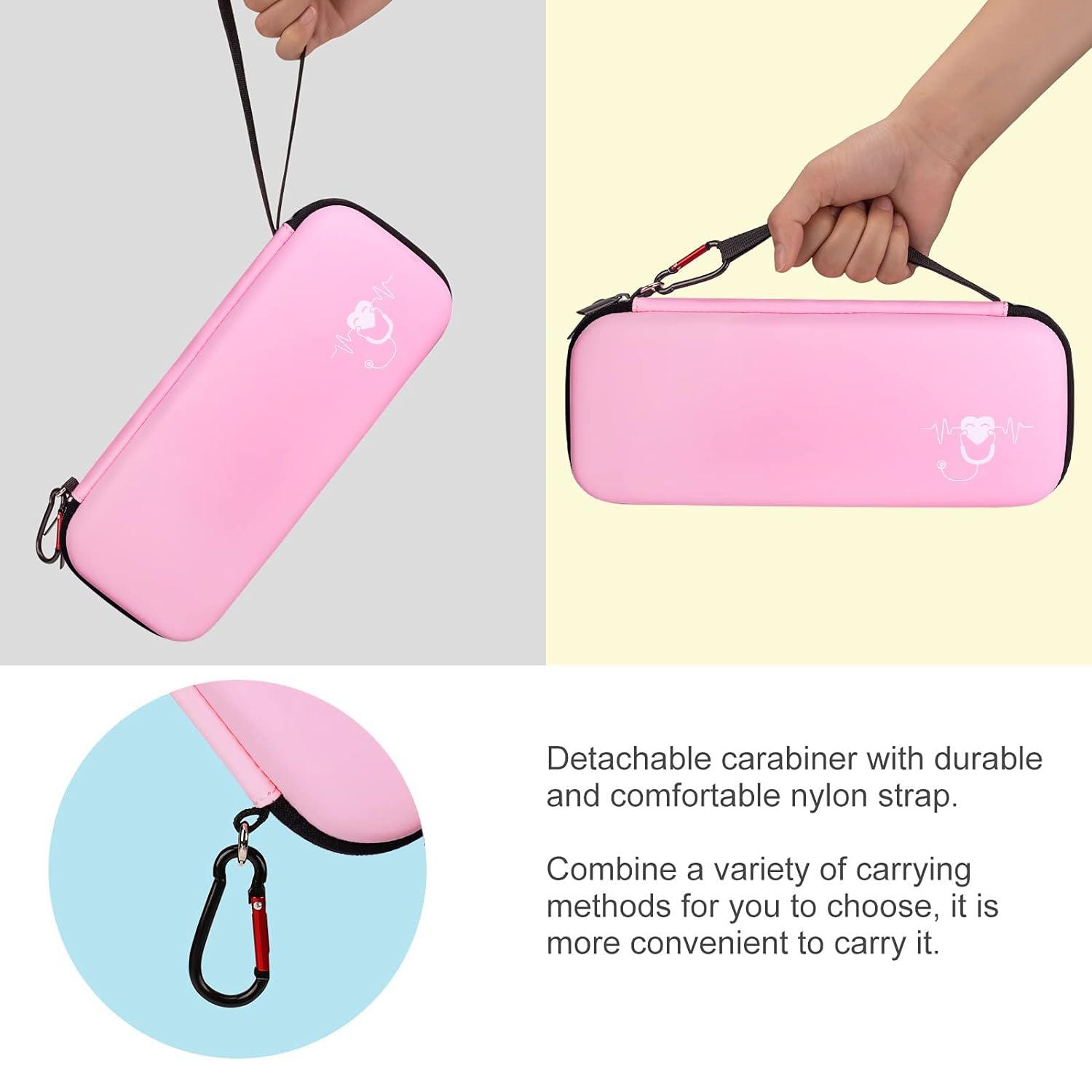 2023 NEW】Opoway Stethoscope Case For Nurses, Travel Case For Stethoscope  Littmann Classic Iii, Diagnosis Of Iv Cardiology, Acoustic Stethoscopes Of  Mdf, Space For Nurse Accessories Pink Case Only 