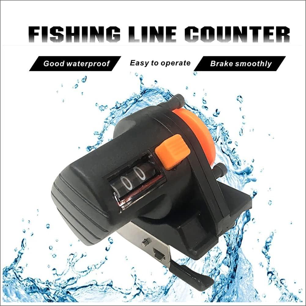 Fishing Line Counter Portable Fish Finderdepth Gauge Tackle Tool for Fishing  Fishing Line Length Counter Tackle Digital Fishing Line Depth Finder  Portable US 