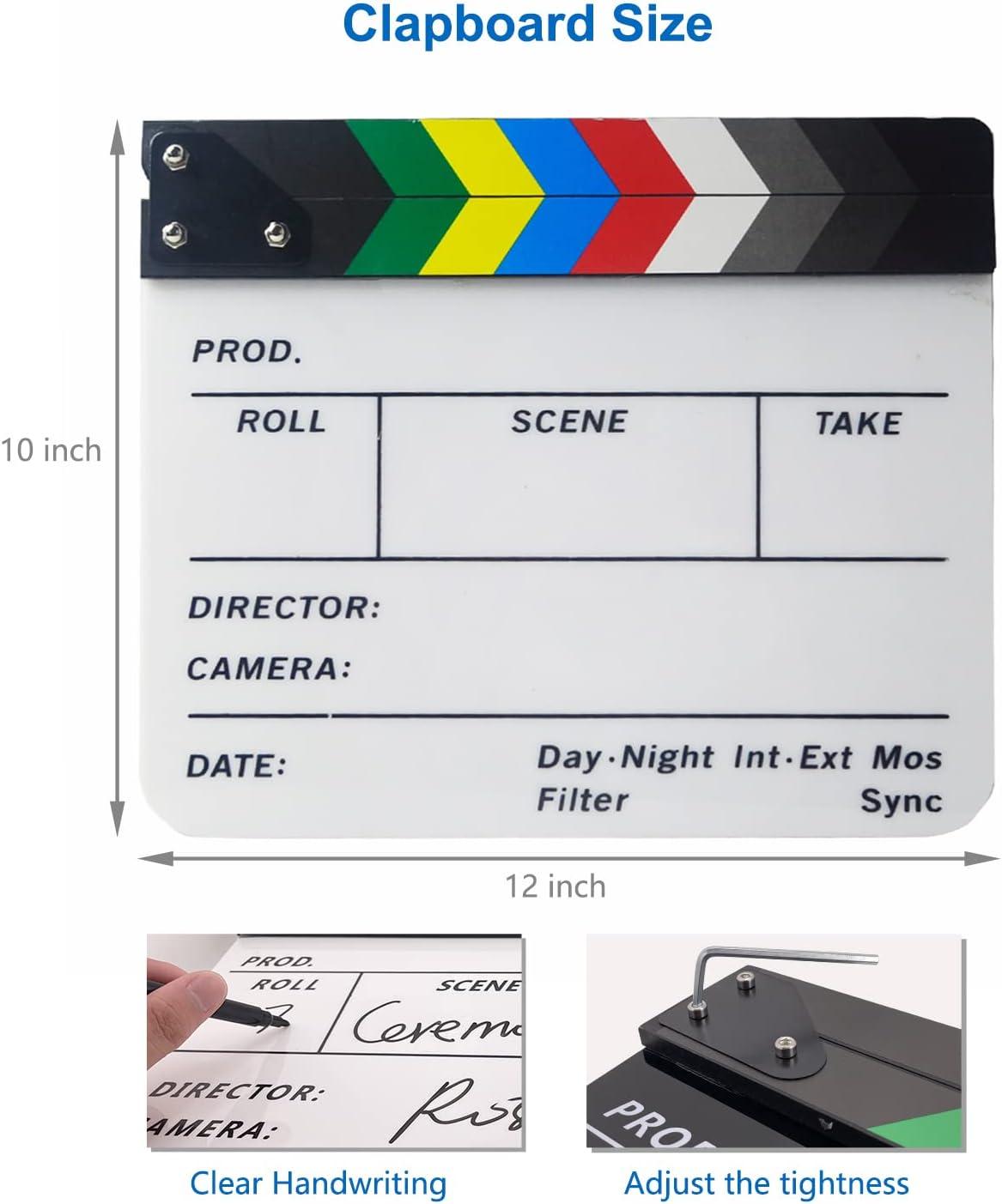 Various Movie Film Props Including Clapperboard Stock Photo