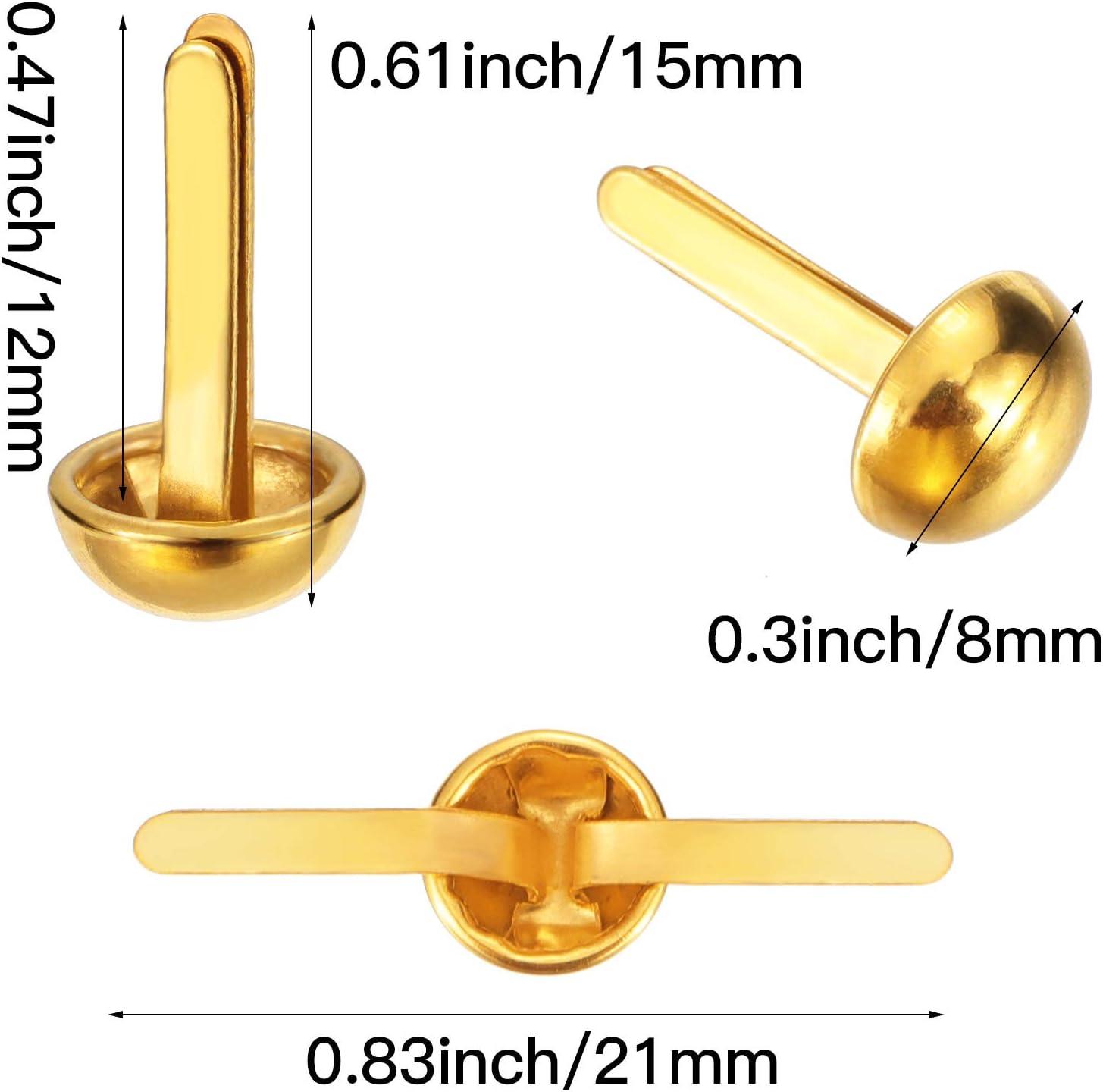 Brusso Brass Feet for Small Projects