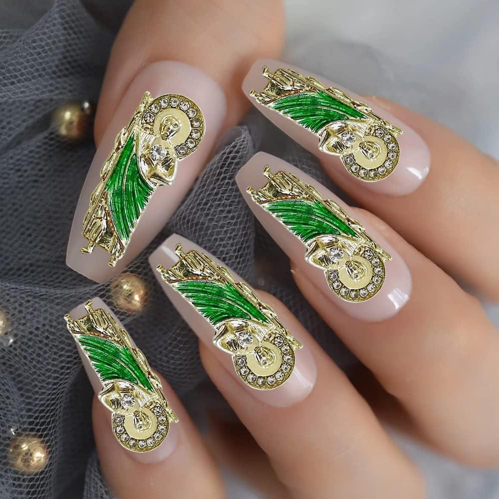Trending Bridal Nail Art Design Ideas | Bridal Inspiration | Indian Wedding  Inspiration | Gold nail designs, Bridal nail art, Golden nails