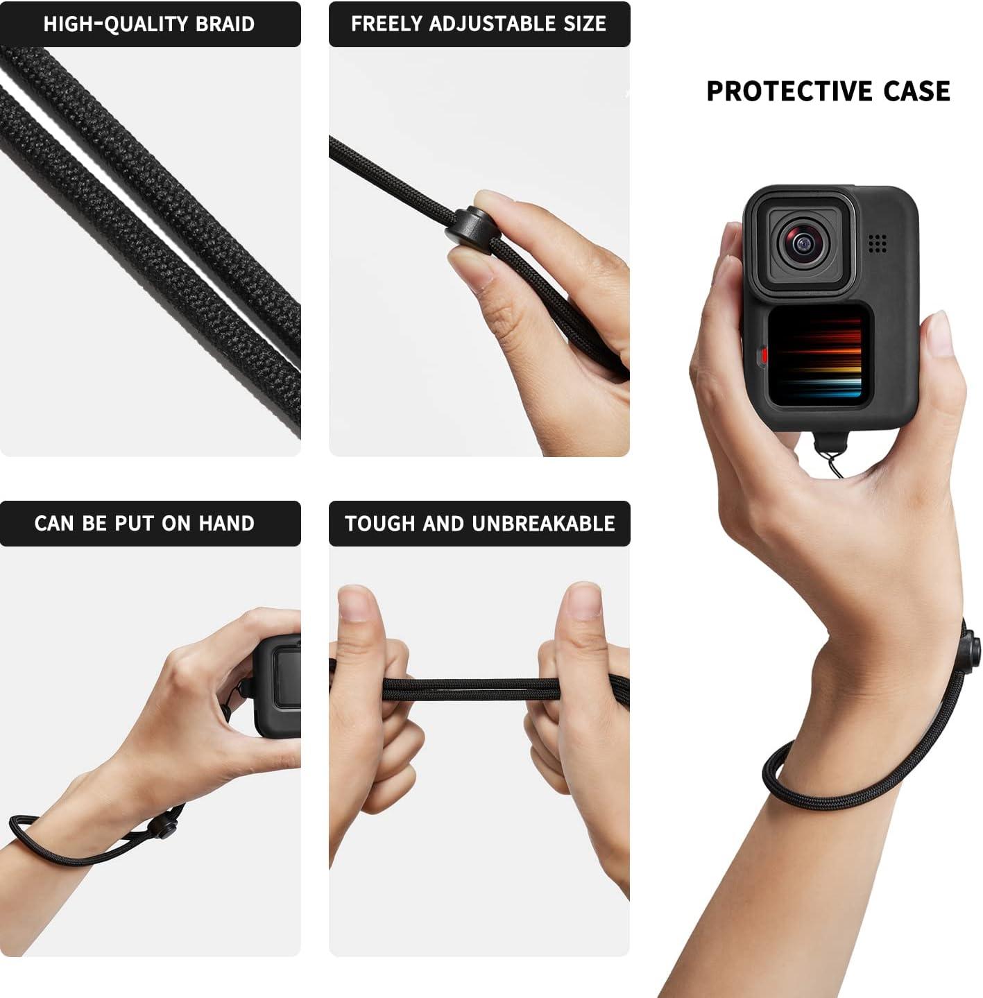 Accessories Kit for Gopro Hero 11/10 / 9 Black, Silicone Sleeve Protective  Case