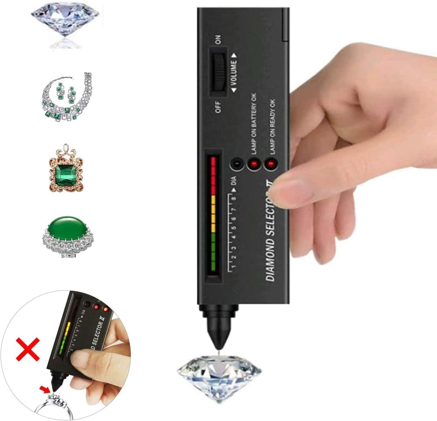 Diamond Test Pen Novice Expert Thermal Conductivity Identification Tester  High Precision Jewelry Diamond Testers
