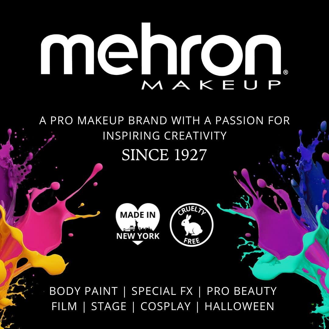 Mehron Paradise AQ Neons 1.4oz Vulcan (Neon Red)