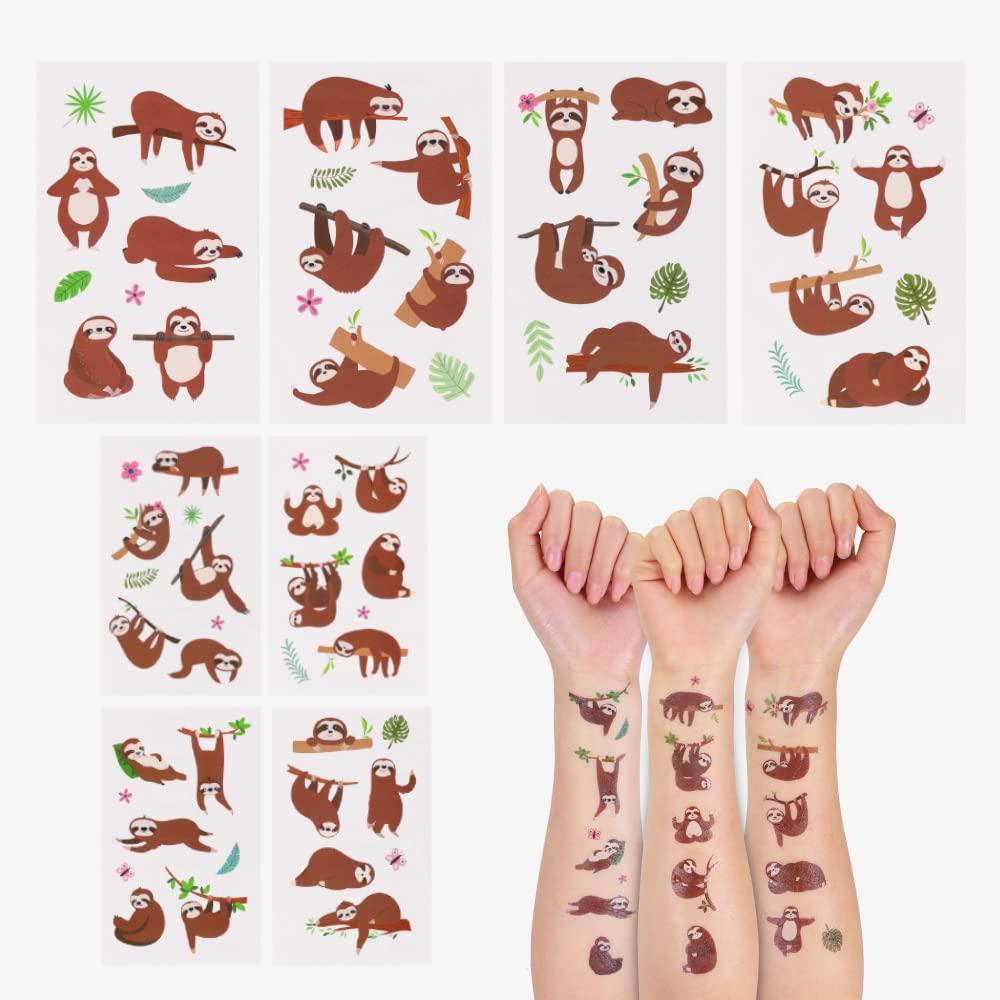  Cleverplay 24 Sheets Gone Fishing Temporary Tattoos,  Waterproof Birthday Decorations, Party Favors : Beauty & Personal Care