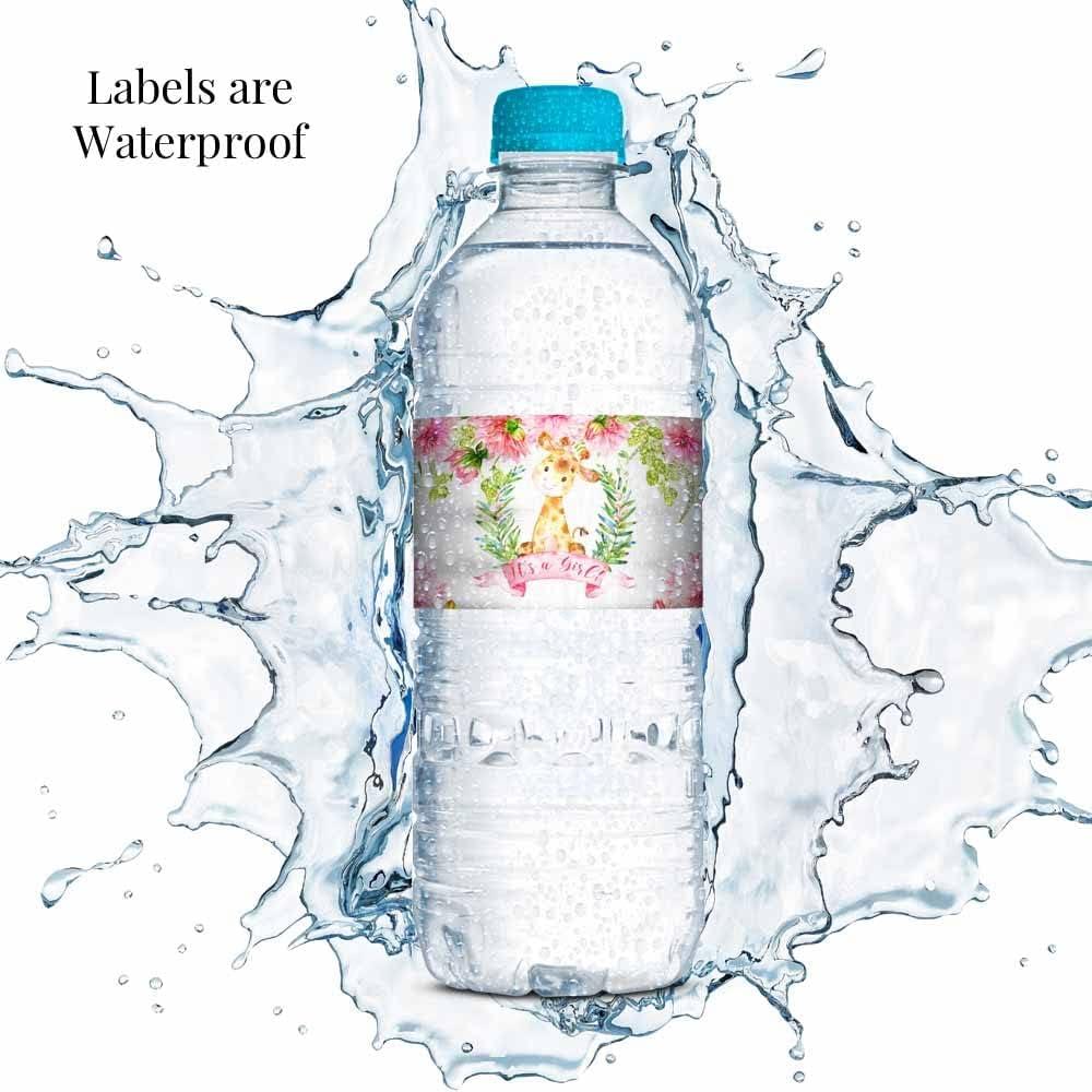 Personalized Water Bottle Labels - It's a Girl!