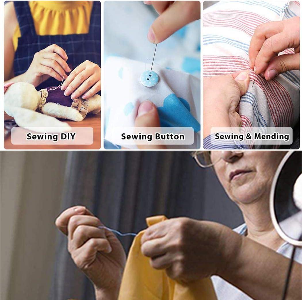 128pcs Sewing Kit Measure Scissor Thimble Thread Needle Storage