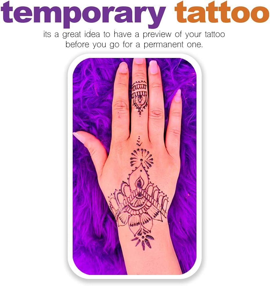 Cheap Dark Butterfly Sexy Waterproof Temporary Tattoo Sticker India Women  Back Waist Flash Tatoo Girl Body Art Fake Tattoos Realistic | Joom
