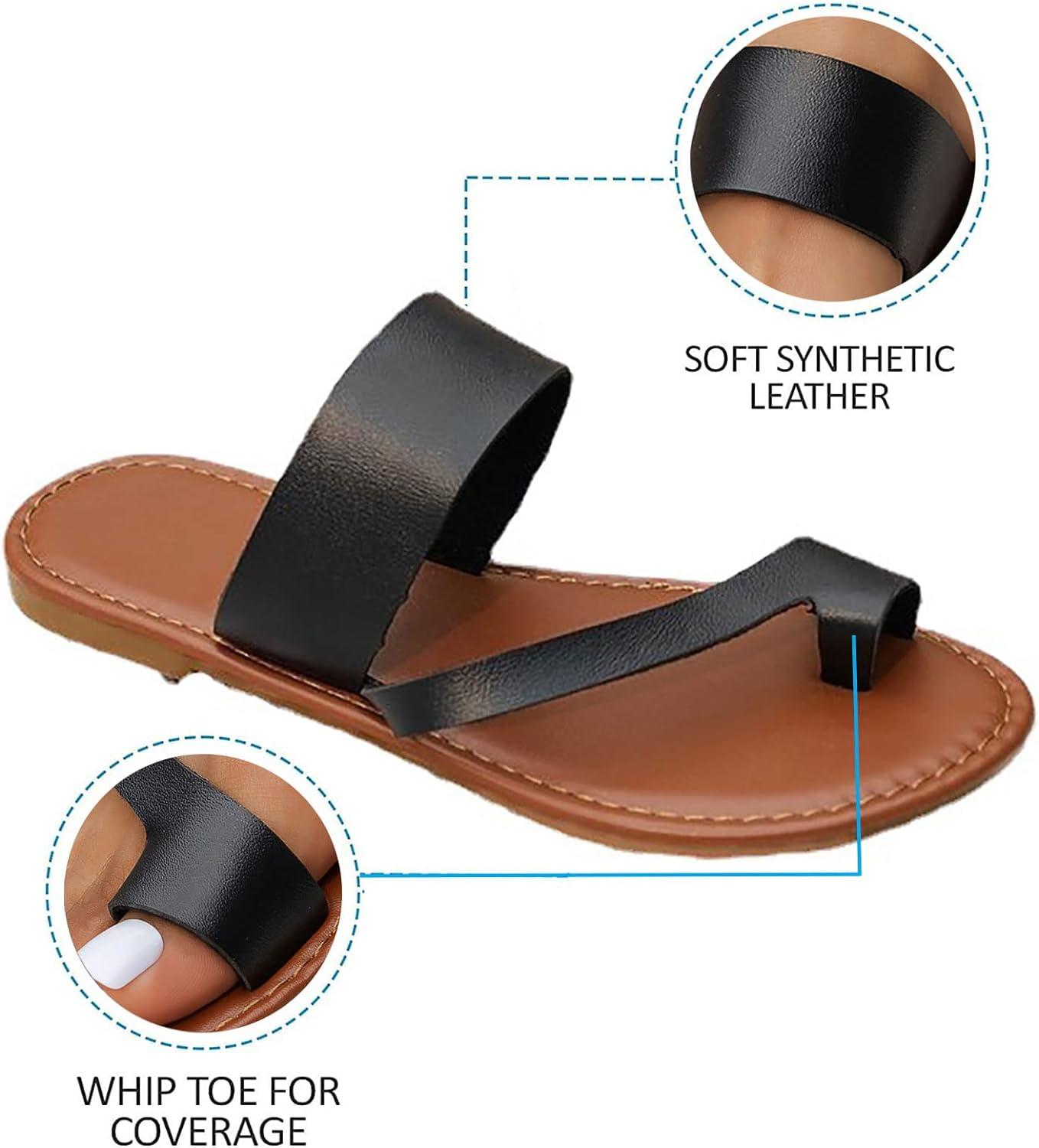 Flip Flops Sandals for Women Roman Shoes Summer Beach Vacation Slippers  with Arch Support Flat Open Toe Slippers Wedge Thong Slide Sandals Shoes  Comfortable Platform Walk Sandal - Walmart.com