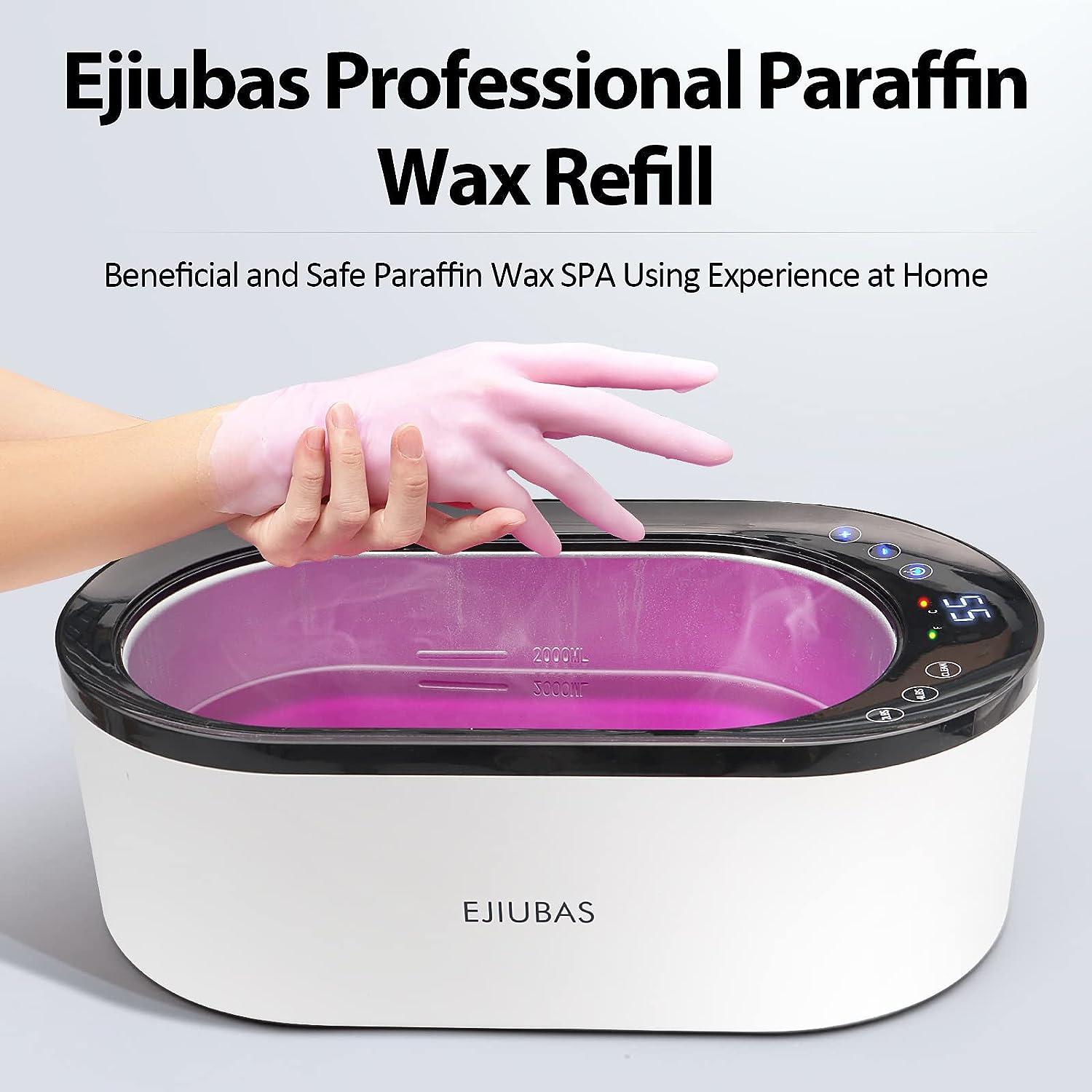 Paraffin Wax for Hand and Feet 4 lbs - Ejiubas Lavender Paraffin Wax Blocks  for Paraffin Wax Machine,Paraffin Wax Refills, Relieve Arthitis Pain and  Stiff Muscles Deep Hydration