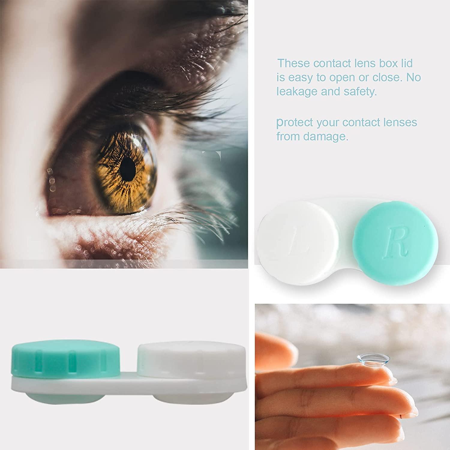 eye contact lenses box