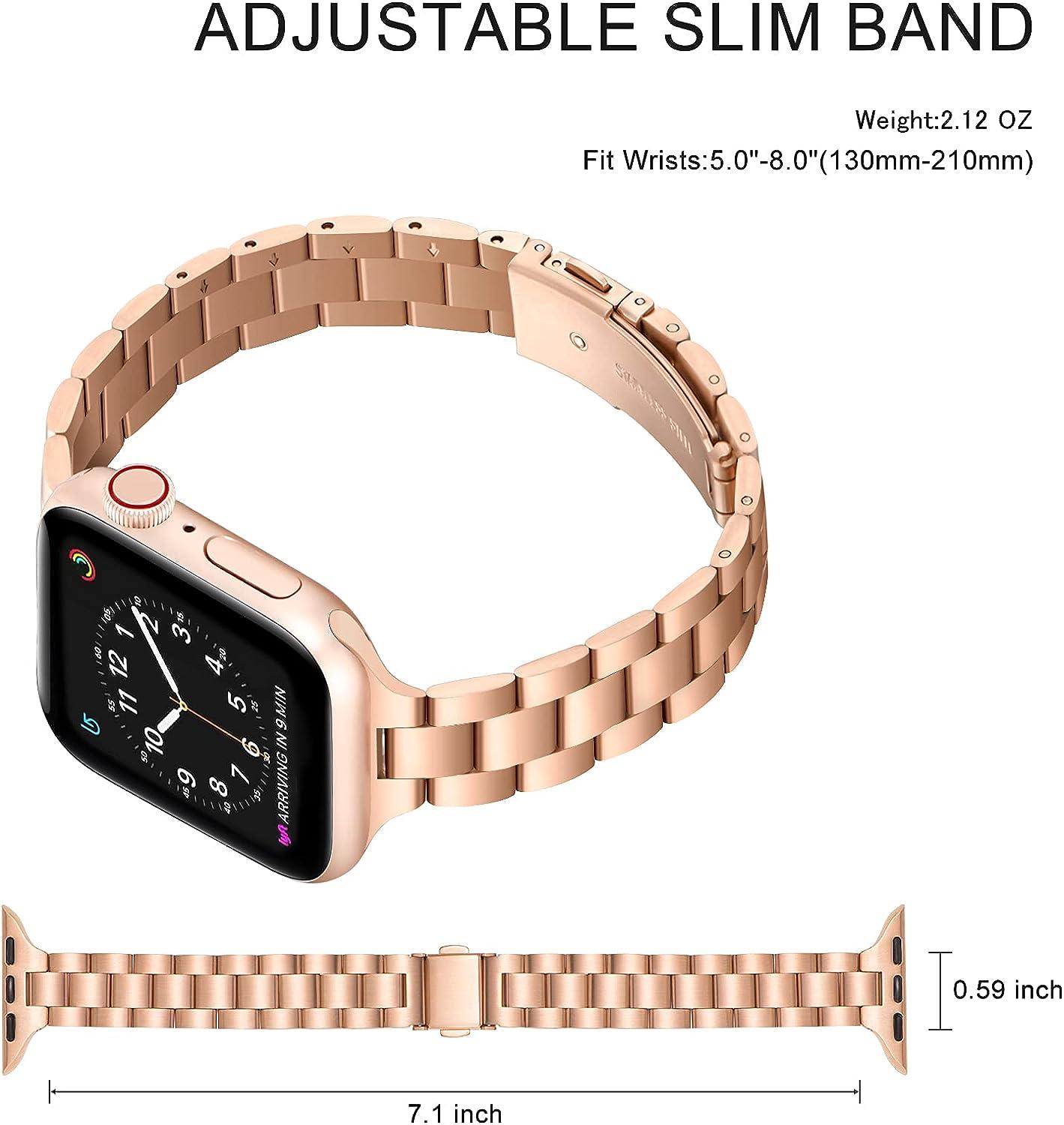STRAP CASE Gold Apple Watch Band Series 9 8 7 6 Women Apple 