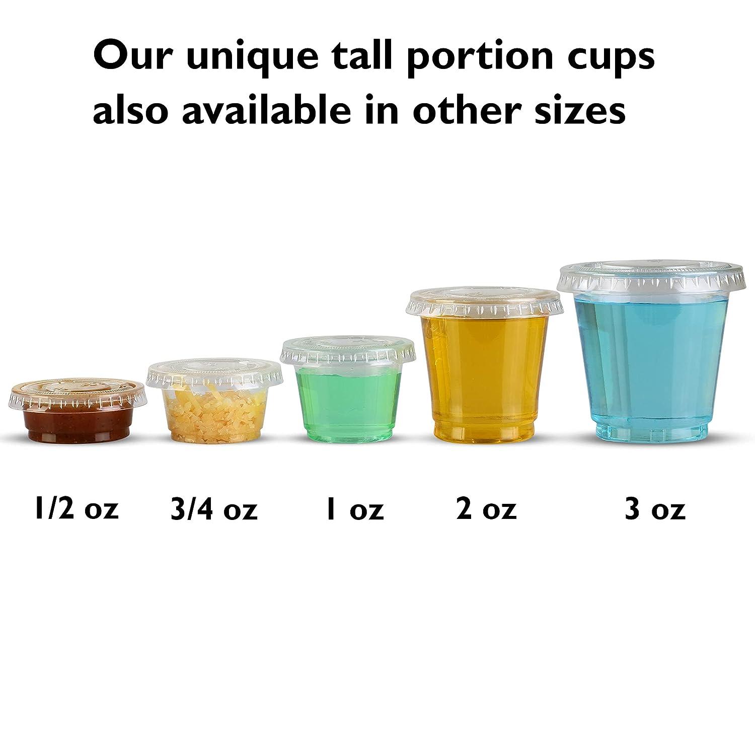 Premium Quality, Durable 2 oz. Jello shot cups Portion Souffl Cups