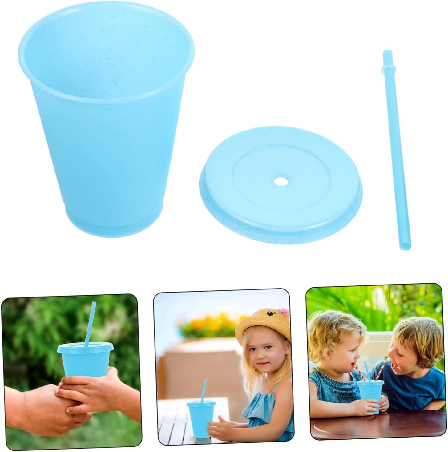 1pc Insulated Cup With Straw For Baby And Kids, Portable Milk Bottle, Water  Bottle, Tea Cup