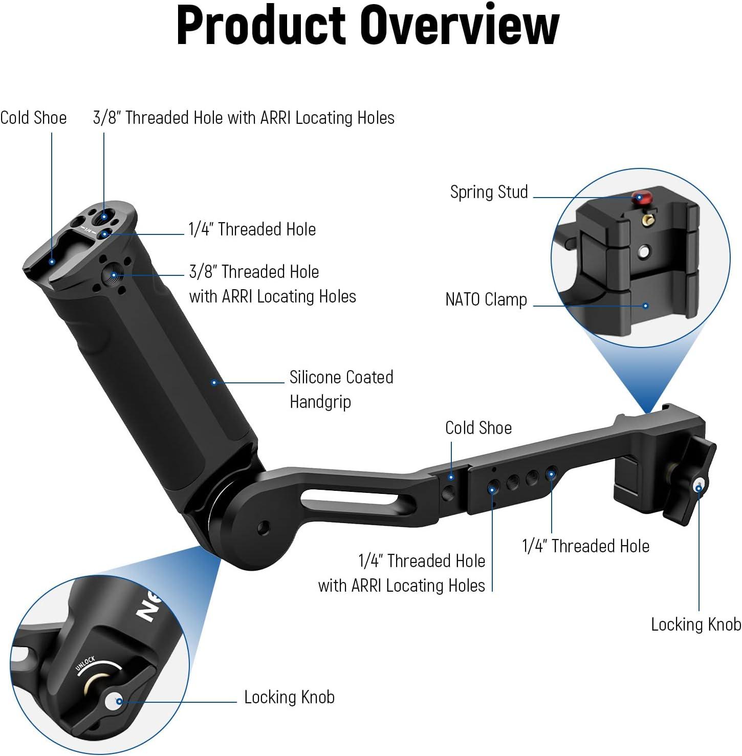 NEEWER Gimbal Sling Handgrip Compatible with DJI RS 2 RSC 2 RS 3