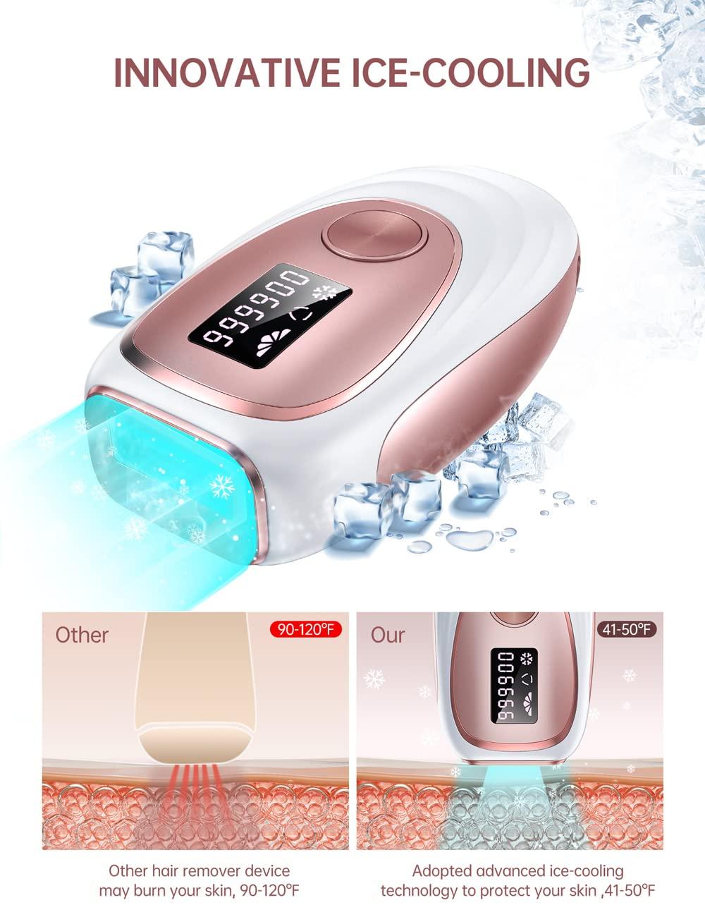 Laser Hair Removal With Cooling System At Home Ipl Hair Removal For Women Men Upgraded To 9508