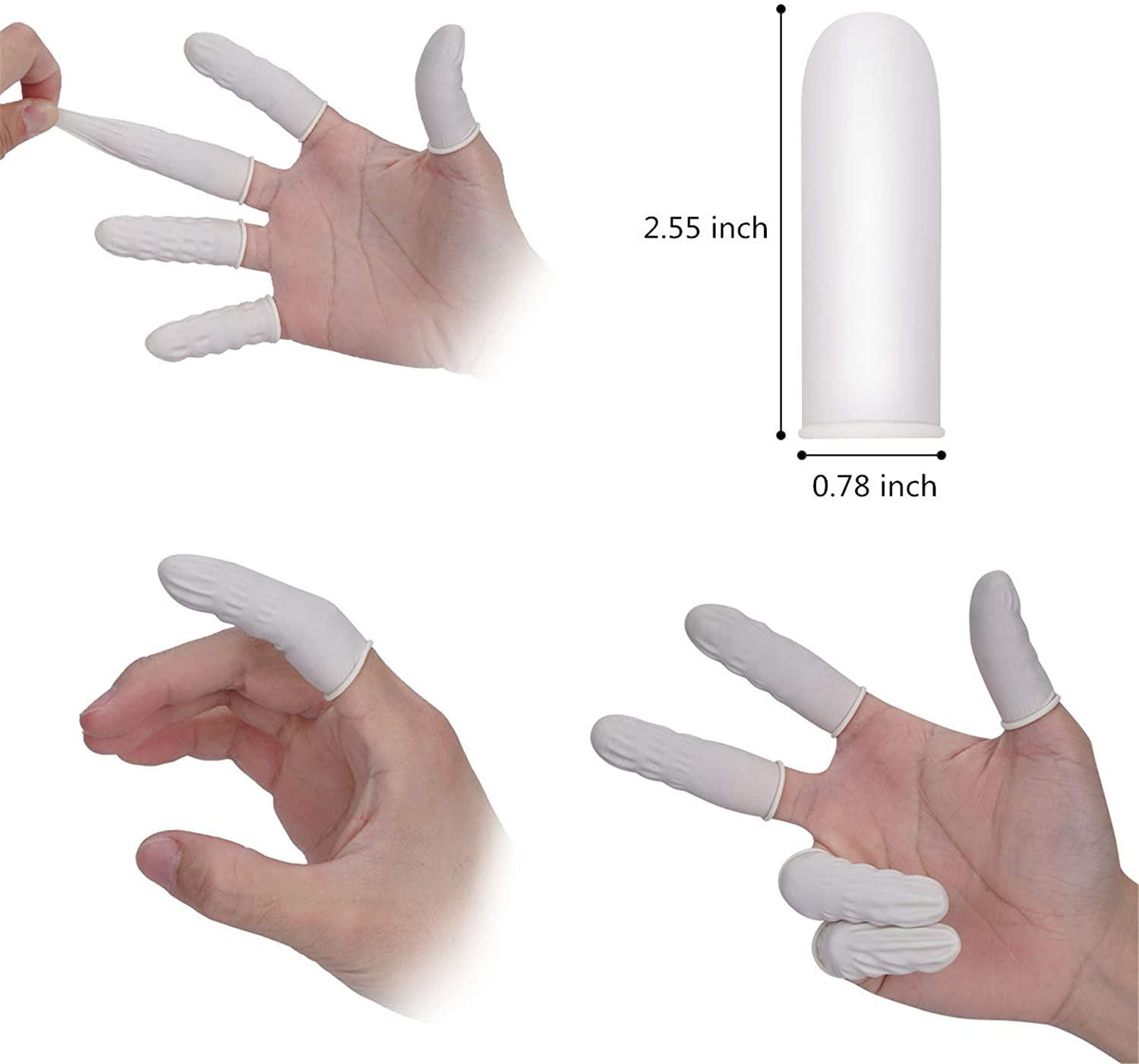  tifanso Finger Cots Finger Protectors, Medium Finger