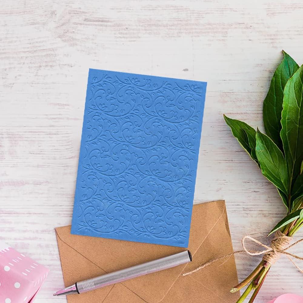 Flowers Embossing Folders for Card Making Flower Background Scrapbooking Plastic Template Photo Album Card Paper Handmade DIY Craft Decoration