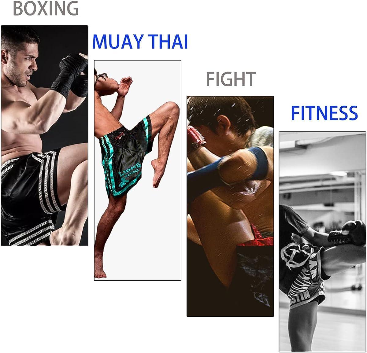 SOTF Boxing Shorts for Men Training Muay Thai Shorts Women