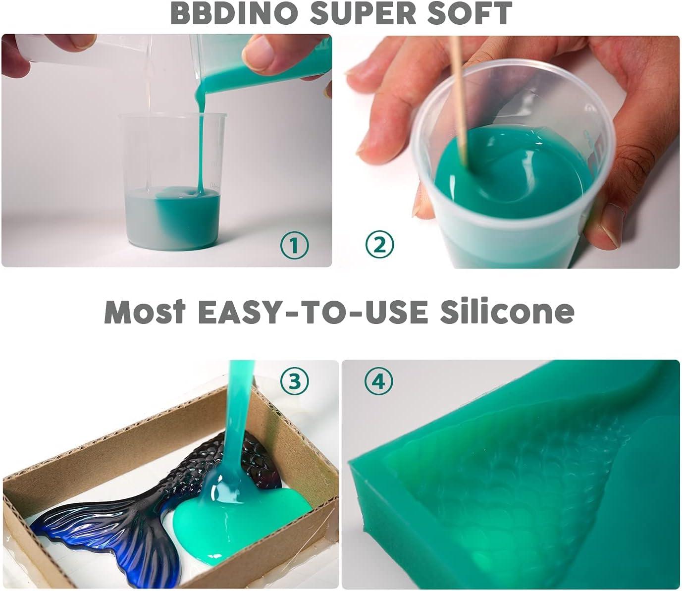 BBDINO Super Elastic Silicone Mold Making Kit, Mold Making Silicone Rubber  70.55
