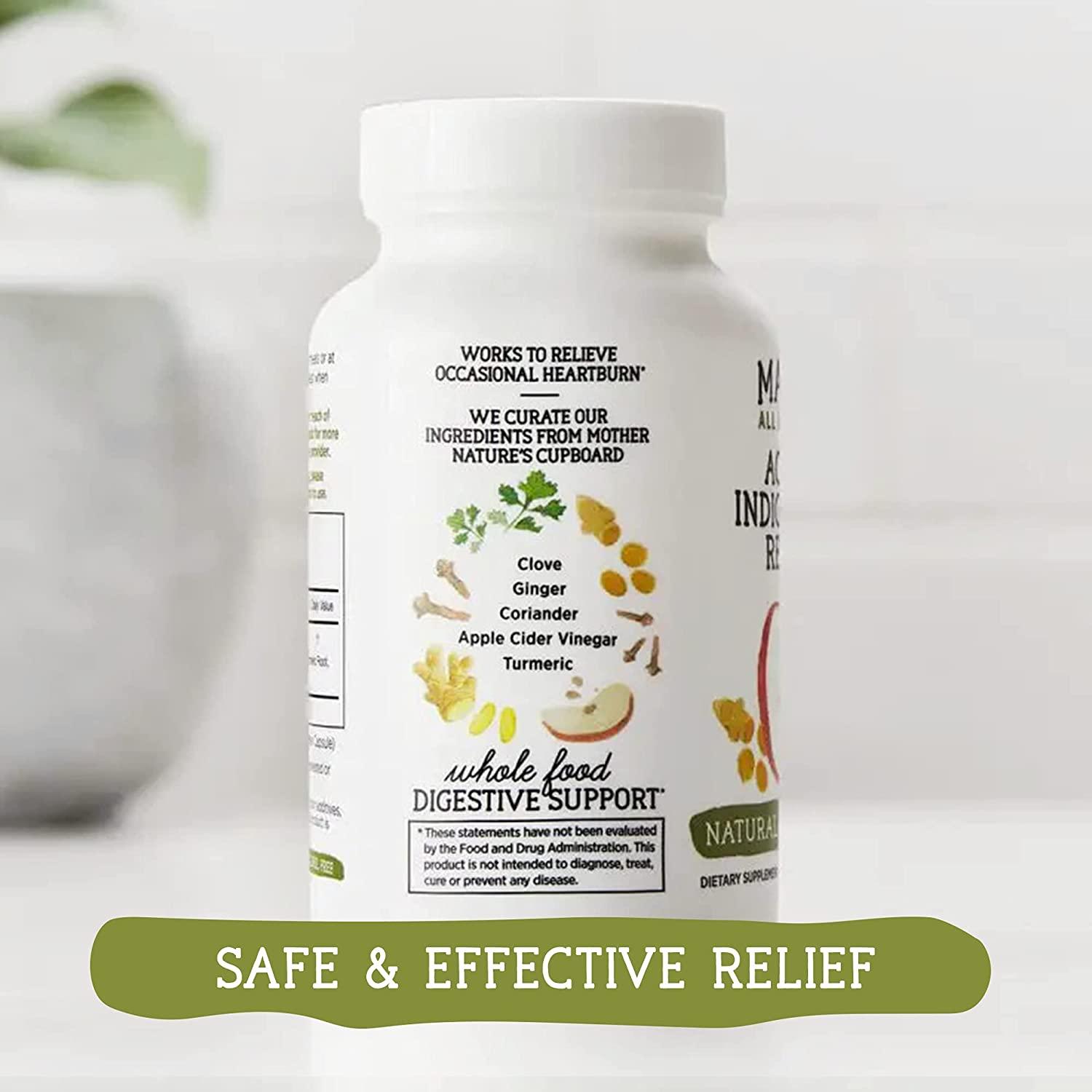 Matys Acid & Indigestion Relief Capsules All Natural Safe & Effective