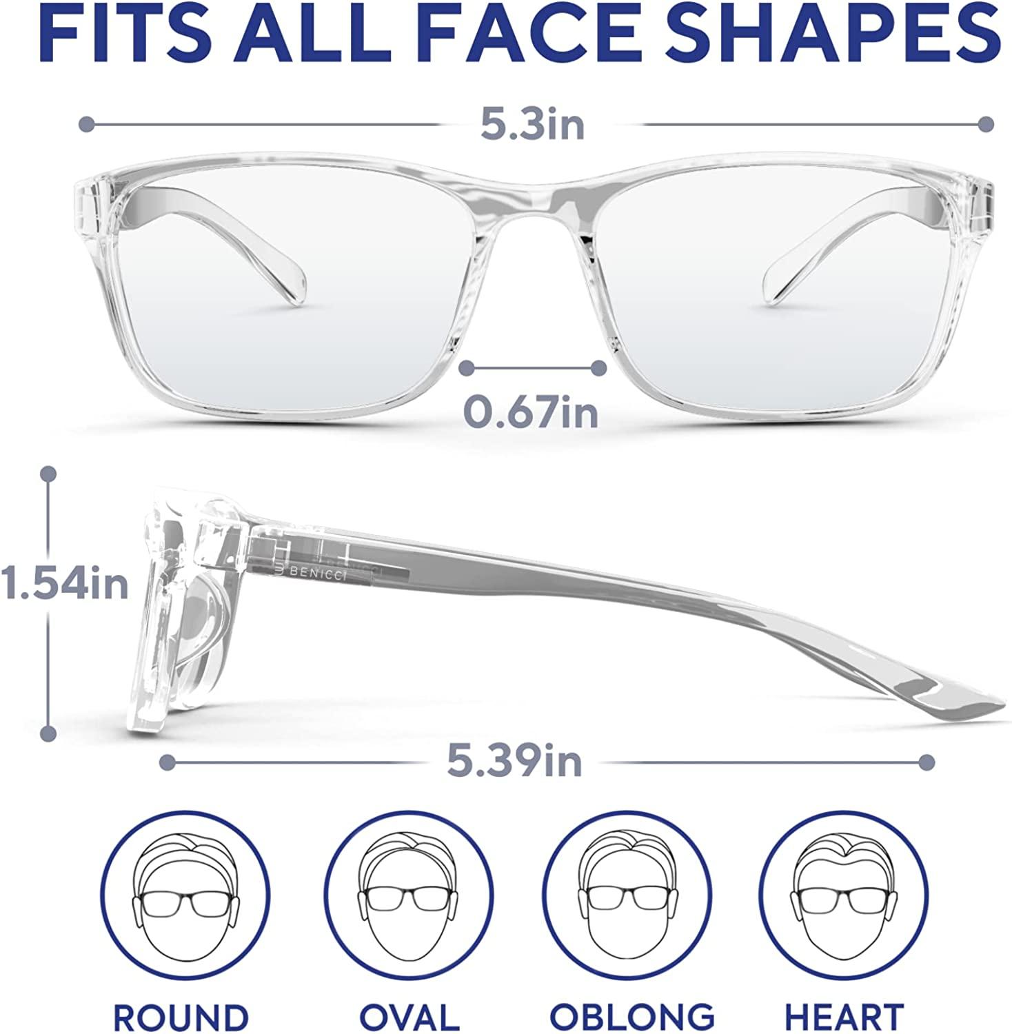 Stylish & Hip Blue Light Computer Glasses for Men & Women