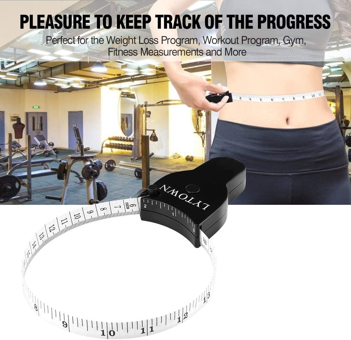 Your Fitness Journal With 60 Body Measurement Tape