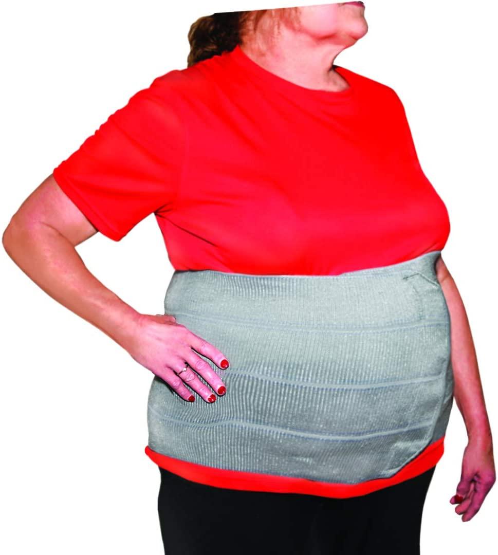 BraceAbility 4XL Plus Size Bariatric Abdominal Stomach Binder  Obesity  Girdle Belt for Big Men & Women with a Large Belly, Post Surgery Tummy &  Waist Compression Wrap : : Health 