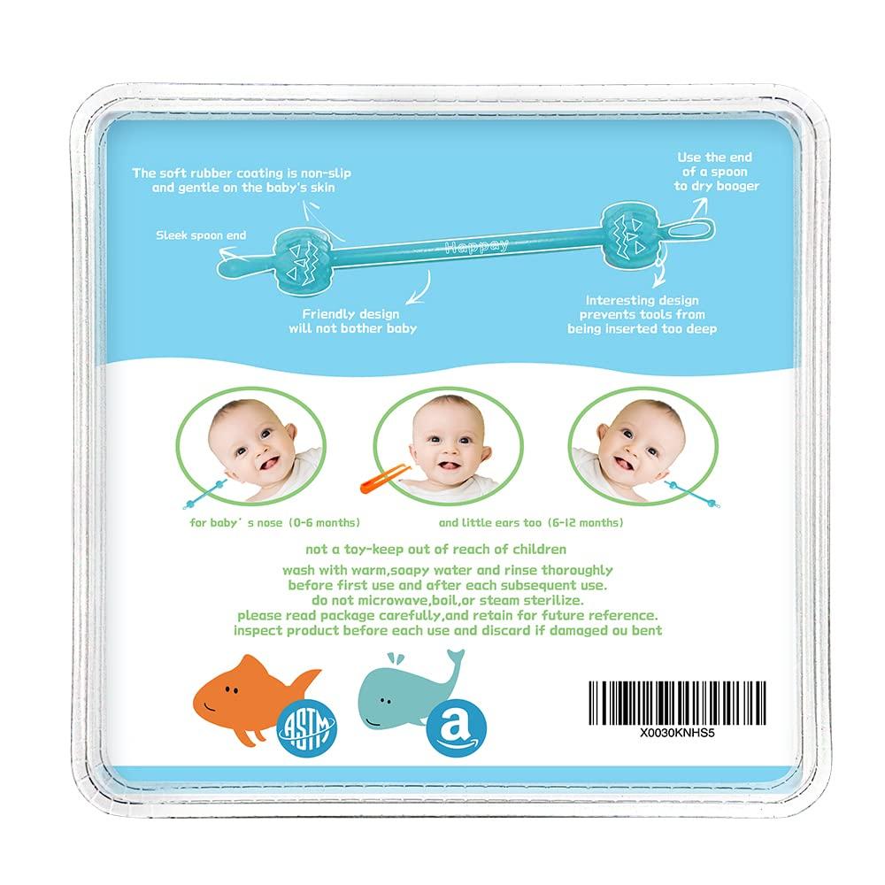 Pack of 10 baby nose tweezers set, infant nose cleaning tweezers, safe –  BABACLICK