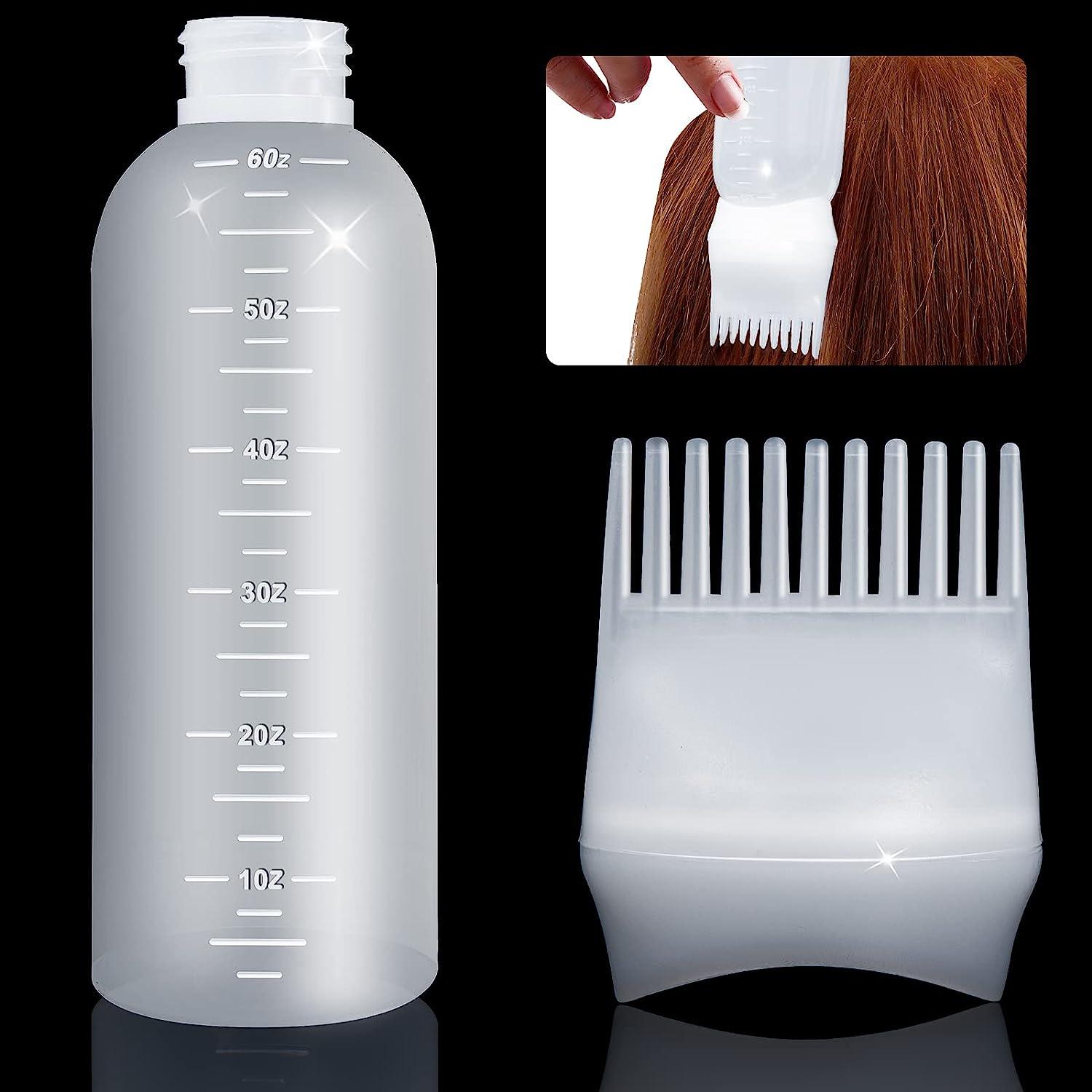 Hair Oil Applicator Bottle6 pcs Hair Coloring Root Comb Applicator Bottle  Root Applicator Bottle for Home