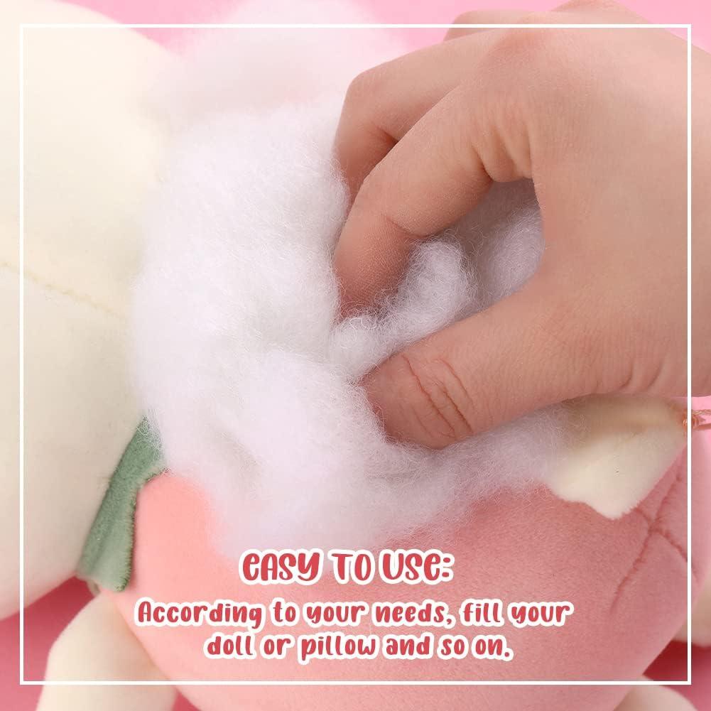 850g/30oz Premium Polyester Fiber Fill, White High Resilience Fill Fiber,  Pillow Filling Stuffing, Fluff Stuffing Fill Fiber for Stuffed Animal  Crafts, Pillow Filling, Cushion Quilts Paddings 1.875 Pound (Pack of 1)