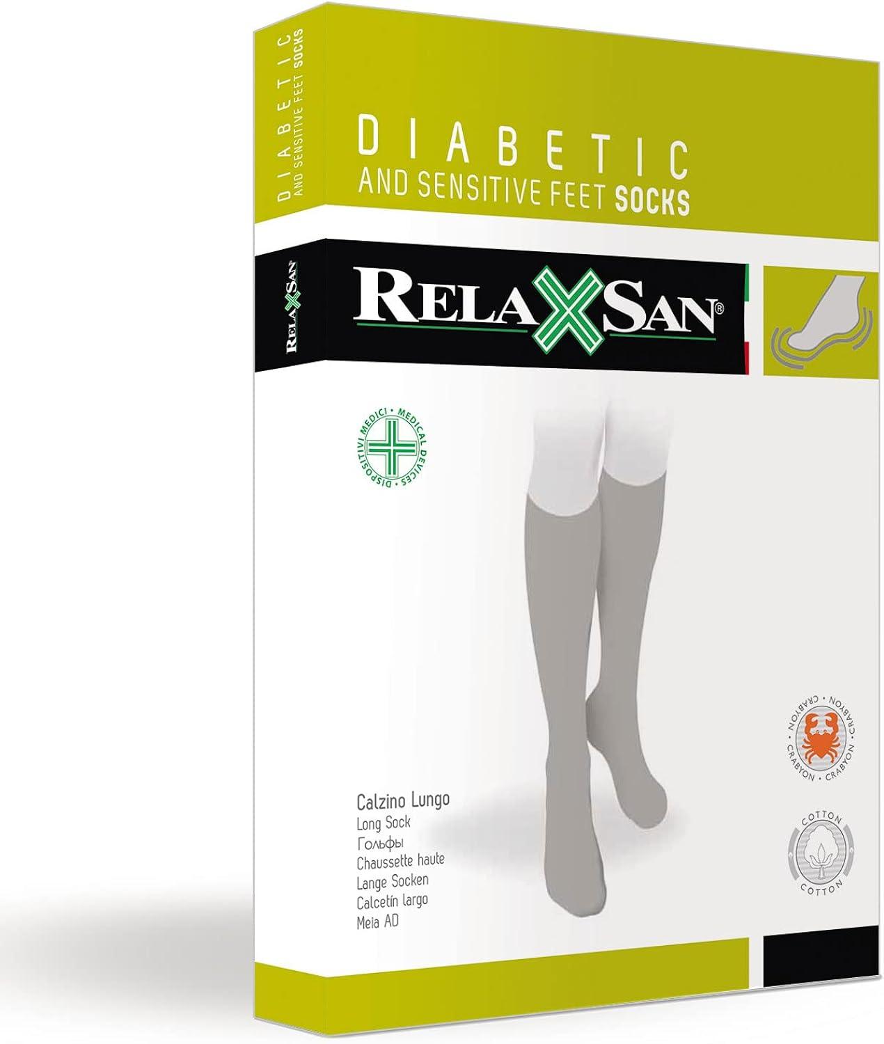 Seamless Diabetic Over-the-Calf Socks