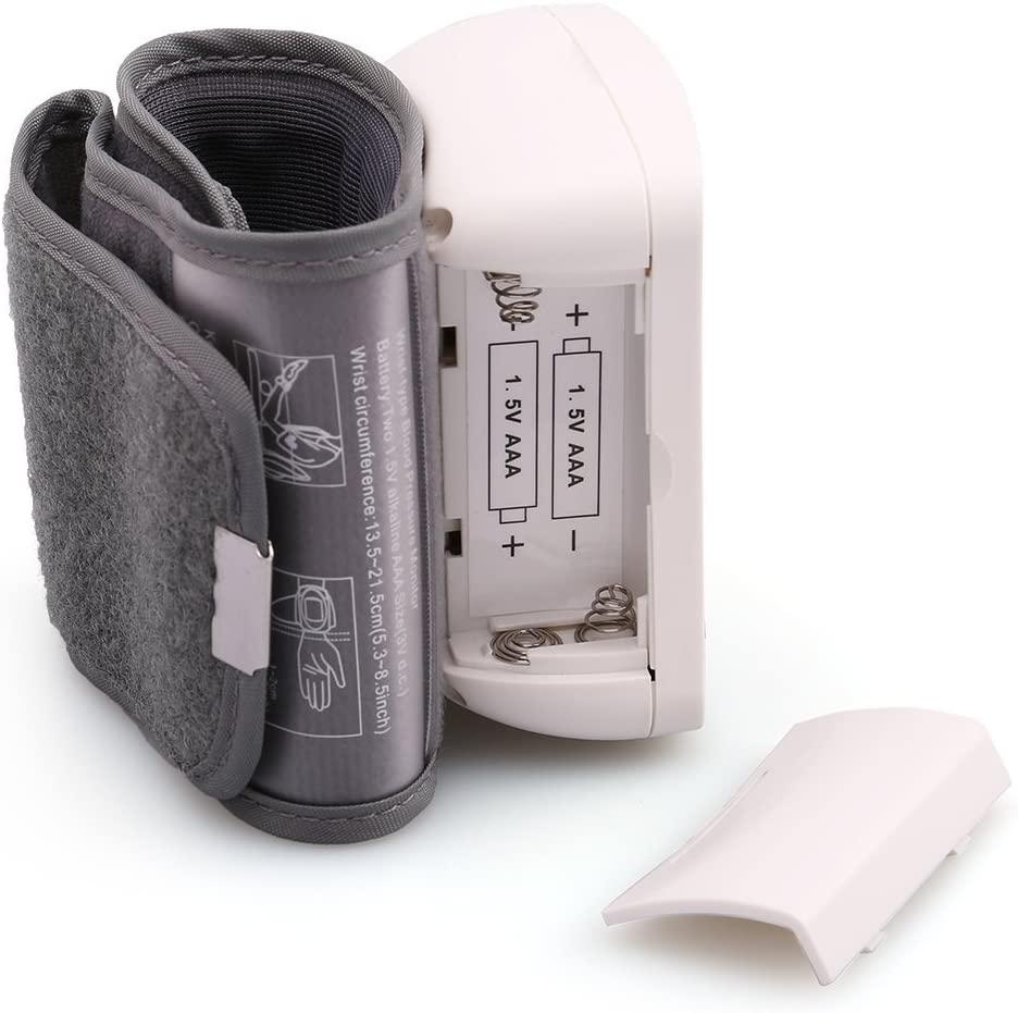 Automatic Wrist Blood Pressure Monitor BP Cuff Gauge Machine Tester with  Memory