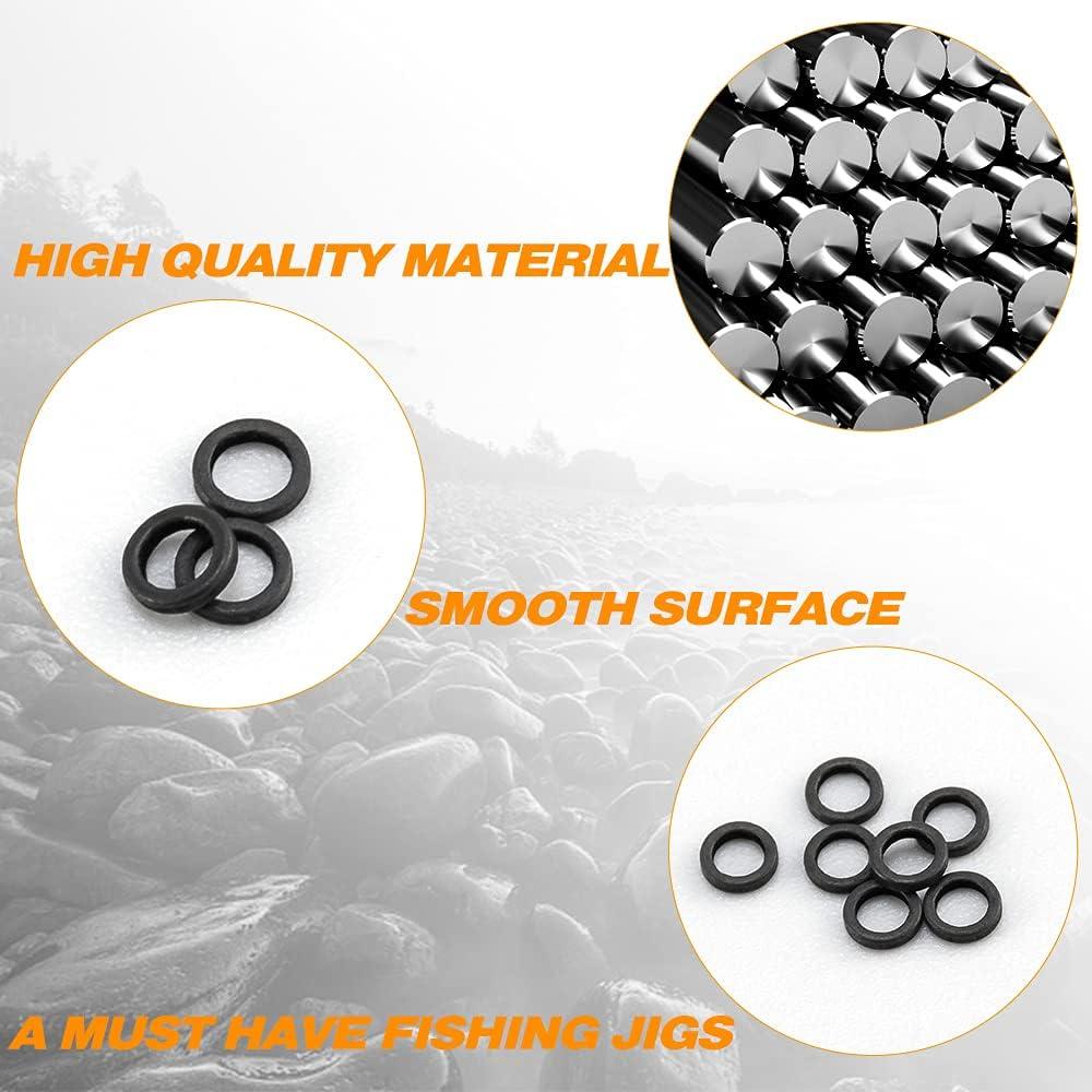 Stainless Steel O-Ring Strong Ring Fly Fishing 2mm Anti-Rust
