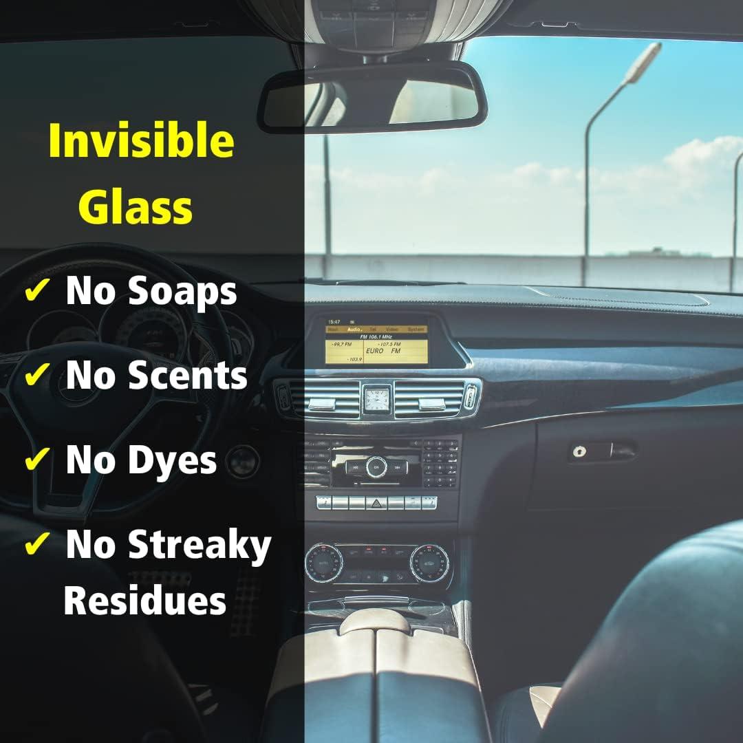 Invisible Glass 91164 - Cleaner for Auto and Home for a Streak-Free Shine,  Deep-Cleaning Foaming Action, Safe for Tinted and Non-Tinted Windows,  Ammonia Free Foam Glass Cleaner, 19 oz. 