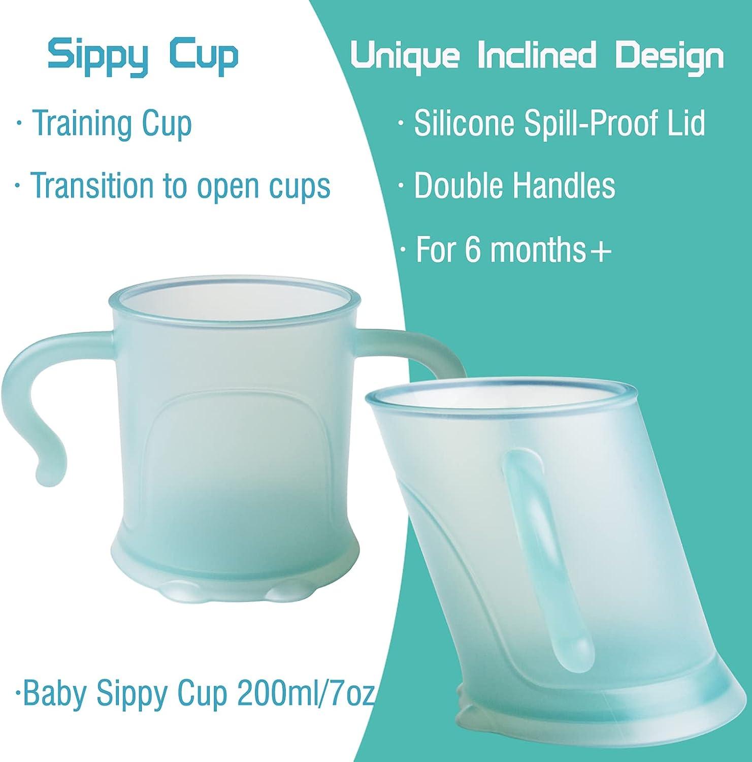 Baybee Silicone Sippy Cup With Handles Spout Lid Toddler