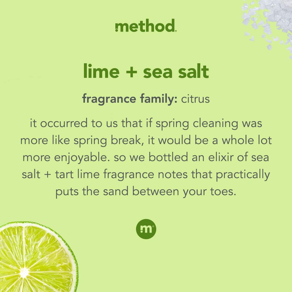 method  Dish Soap, Refill, Lime + Sea Salt, 54 fl oz