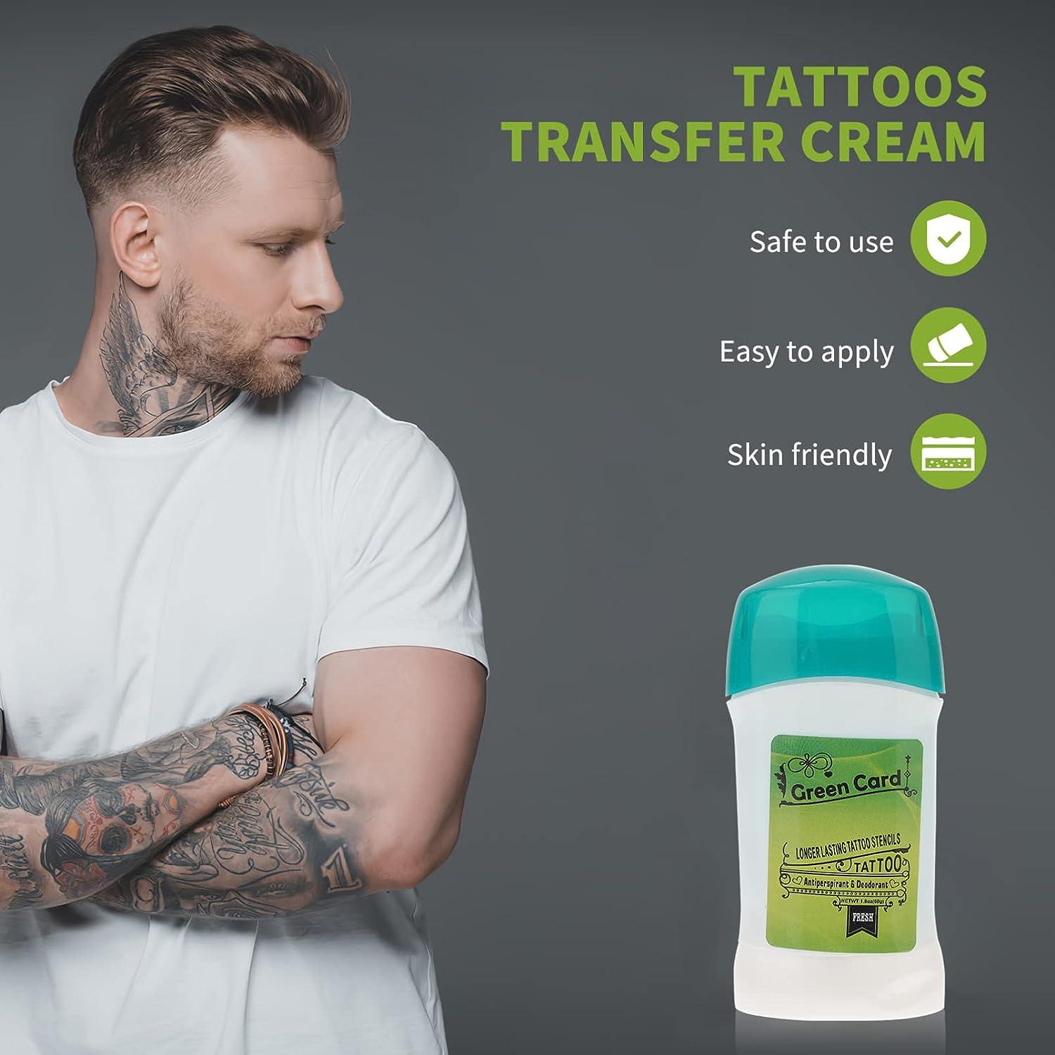 Tattoo Transfer Cream Gel Body Paint Stencil Stuff Oils for