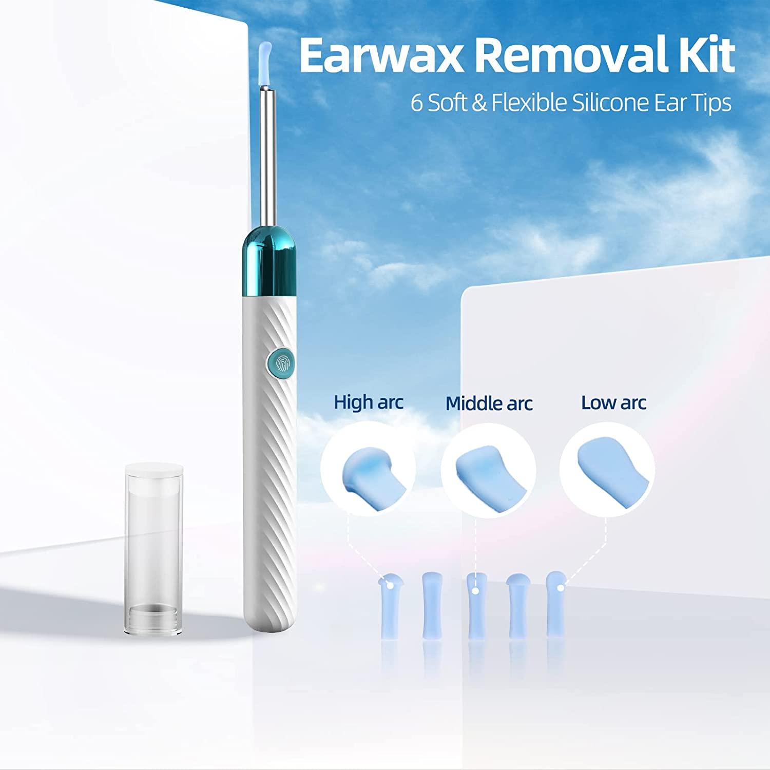 Ear Cleaner With Camera,ear Cleaner Earwax Removal Kit,otoscope With Light,ear  Cleaner With Silicone Ear Spoon Cover,ear Wax Removal Kit With 6-ear Pick, ear Camera For Iphone, Ipad, Android Phones - Temu United Arab