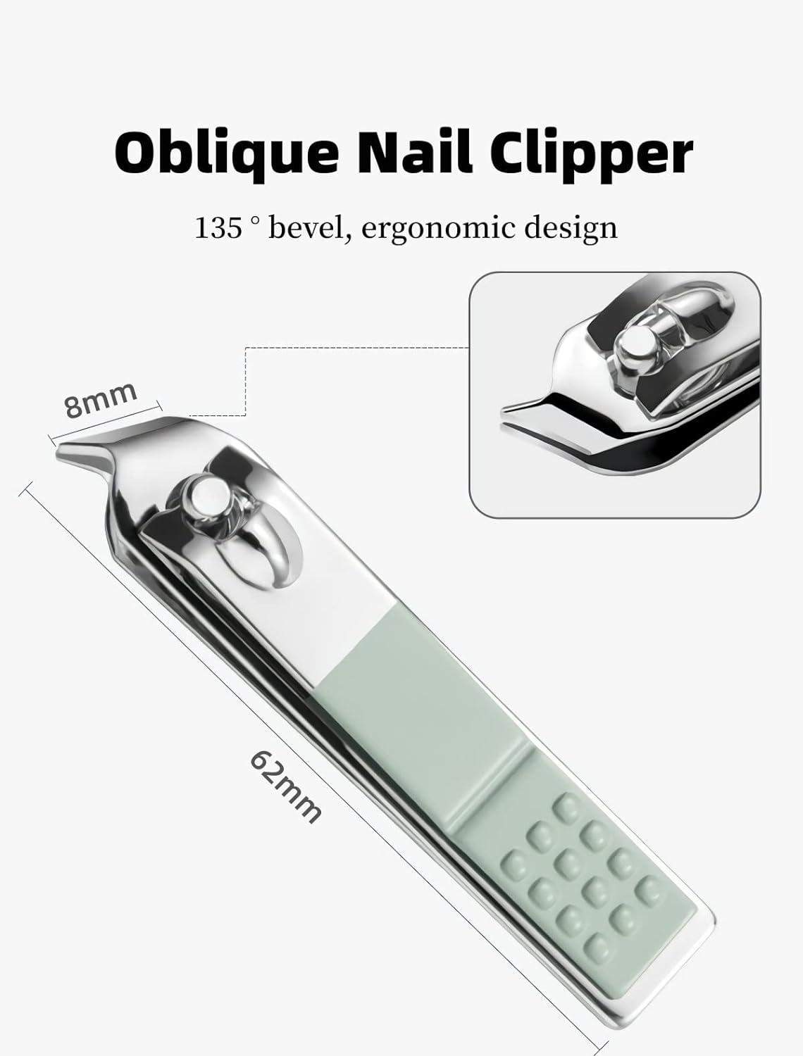 Manicure Set Stainless Steel Nail Clippers, Beauty Tool Portable