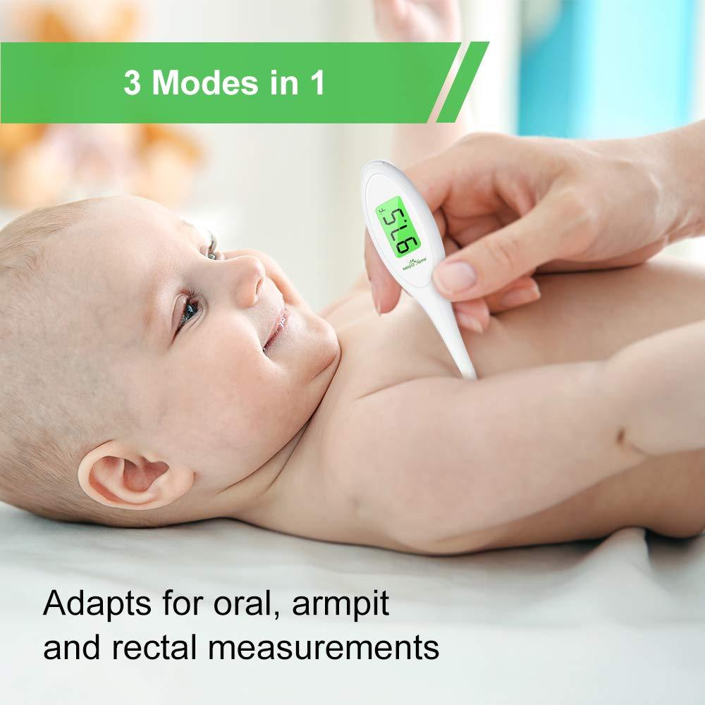 Oral Digital Thermometer Fever Fast Reading For Children Baby Adult Home  Office