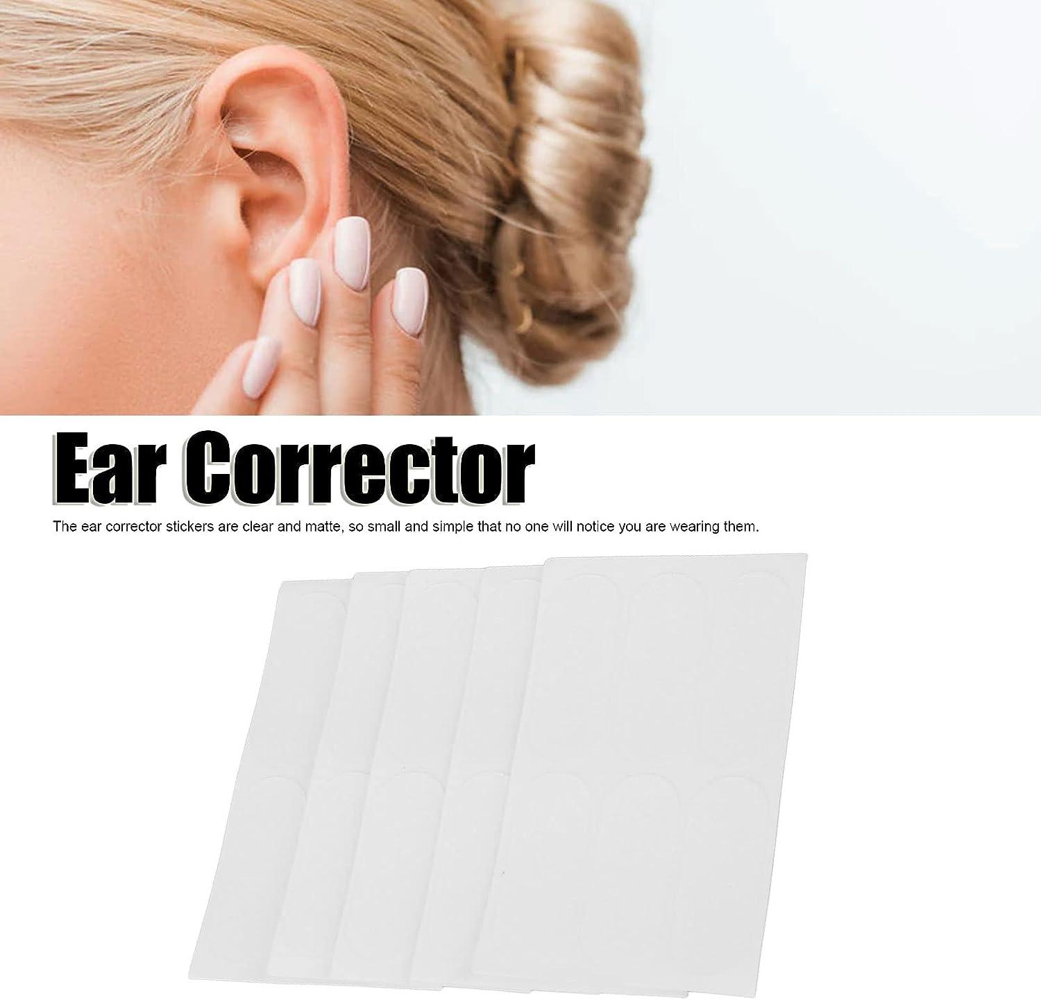 EARLAP Ear Corrector, Contain 20 Ear Tape, Solve Big Ear Problem with Ear  Stickers by Pinning Back Ears, Cosmetic Aesthetic Correctors for Prominent
