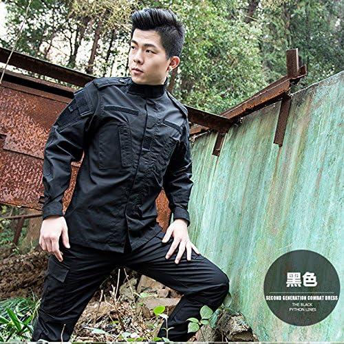 H World Shopping Men Tactical BDU Combat Uniform Jacket Shirt & Pants Suit  for Army Military Airsoft Paintball Hunting Shooting War Game Desert Digital  (AOR1 XX-Large