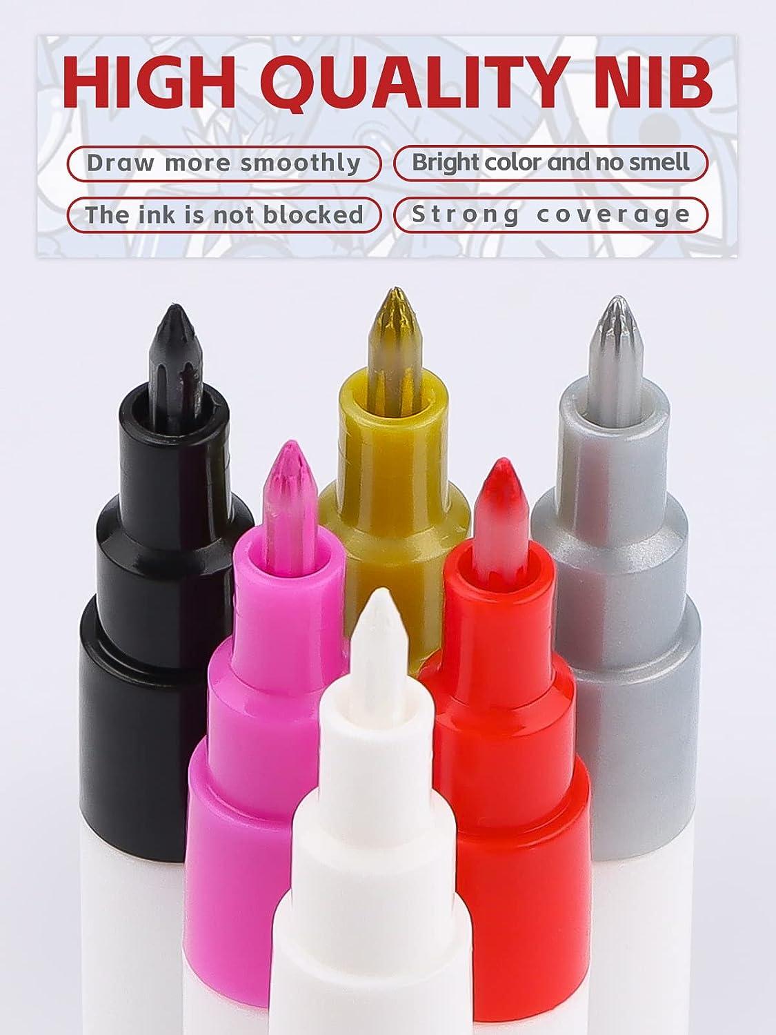 12 Color 3D Nail Art Pens Set, Kalolary Nail Polish Pens Nail Point  Graffiti Dotting Pen Drawing Painting Liner Brush For DIY Nail Art Beauty  Adorn Manicure Tools
