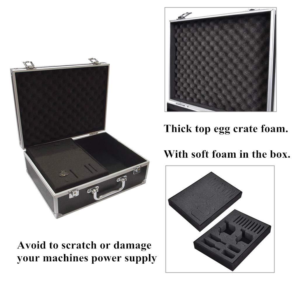 Rolling Travel Case - Silver Compact