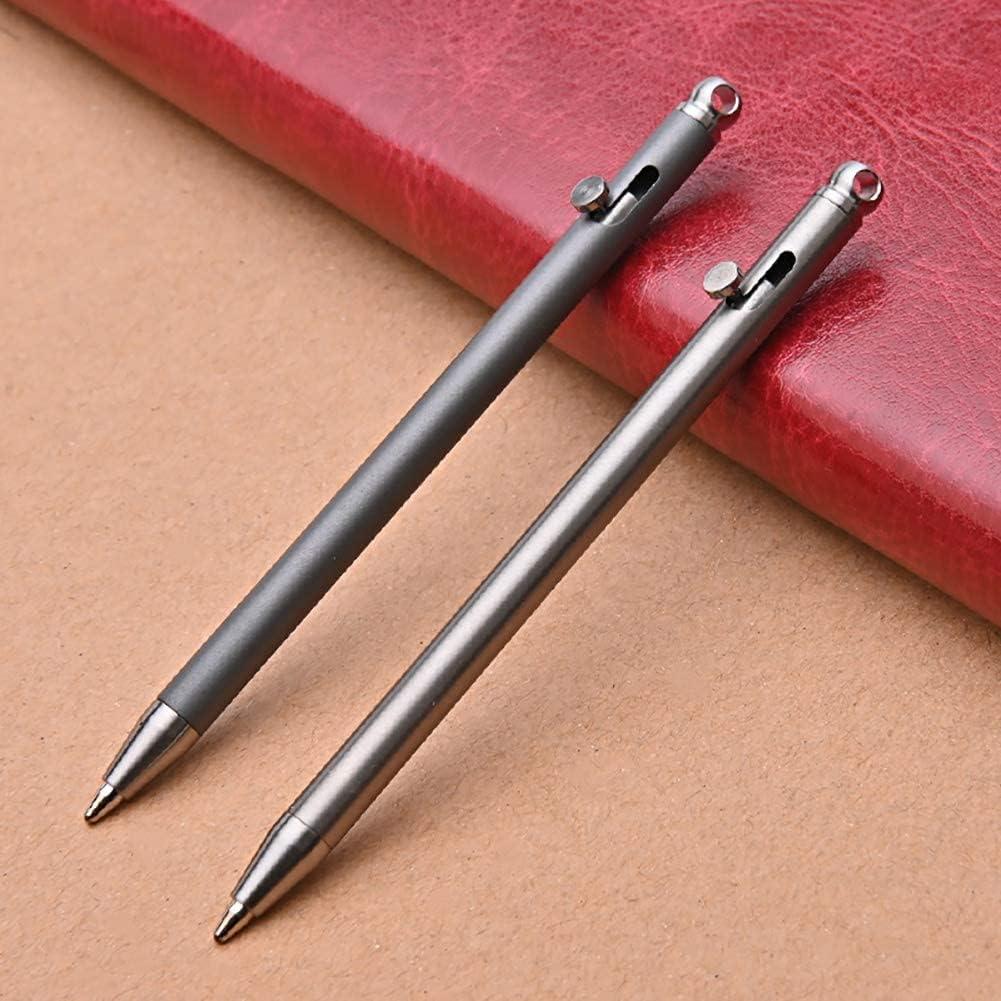 Mini Edc Titanium Pen, Pen Keychain Tool, Titanium Keychain Pen