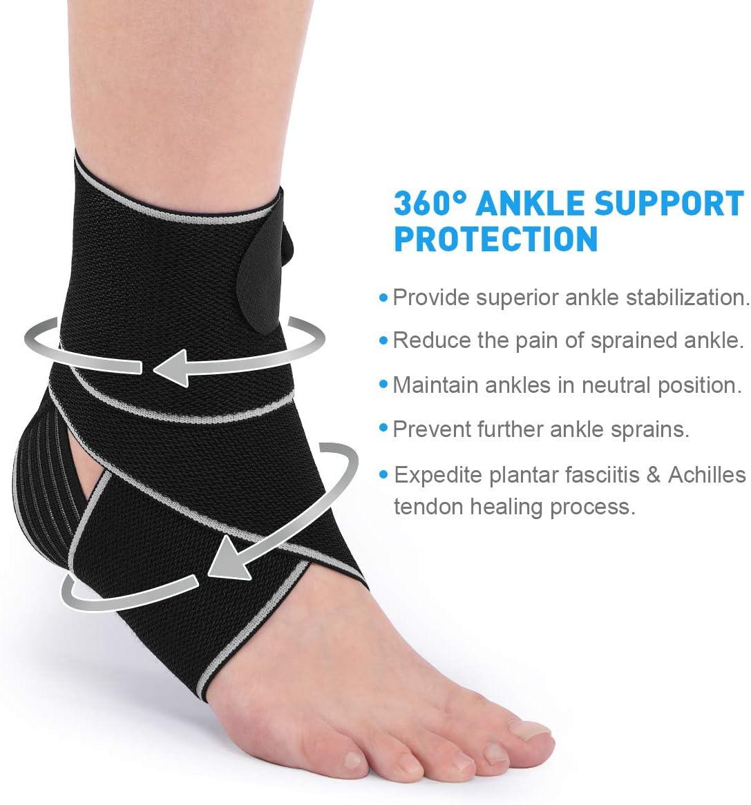 1Pcs Ankle Guard Silicone Ankle Protector Plantar Fasciitis Splint