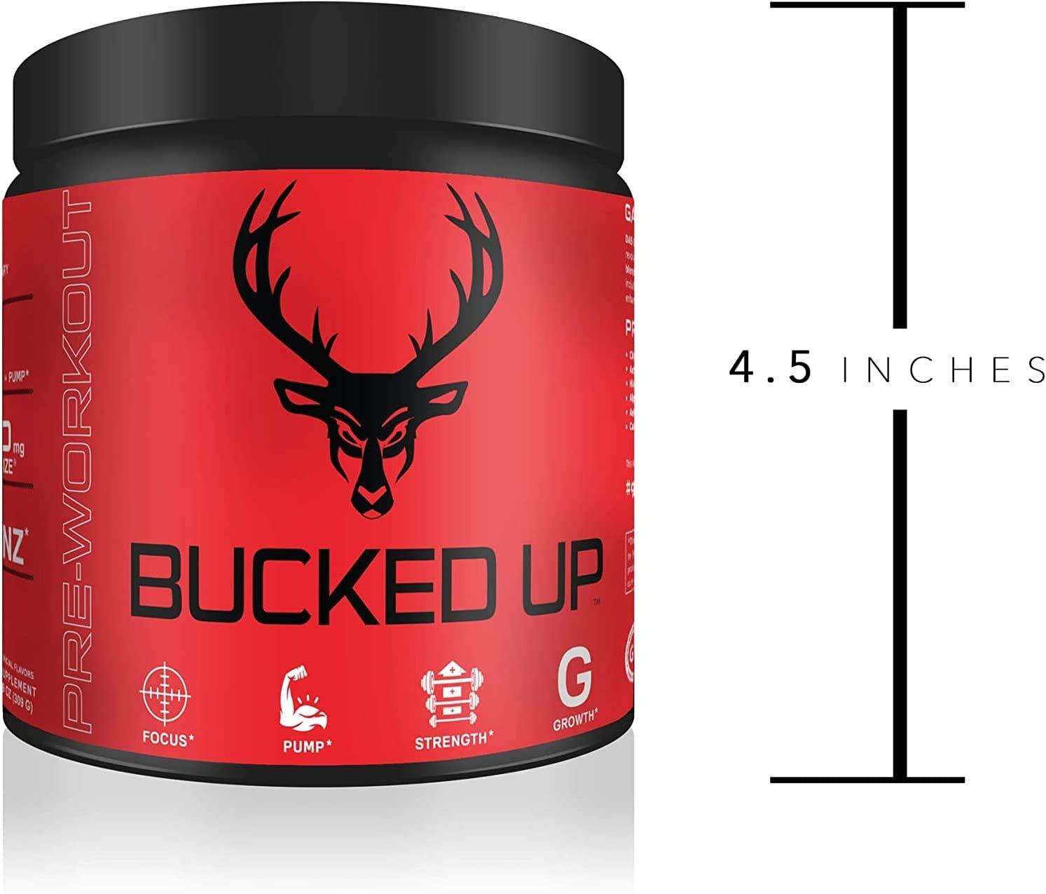 Bucked Up Non-Stim Pre-Workout - Growth Nutrition & Supplements