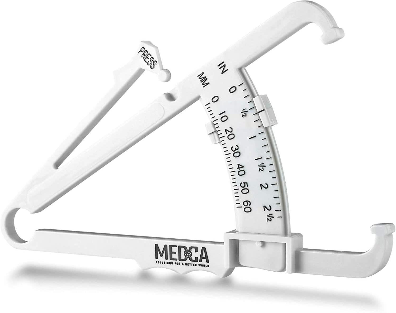 Measuring Tape and Body Fat Caliper for Analyzer Tool - 2 Pack